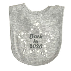 Born in 2026 Cotton Baby Bib