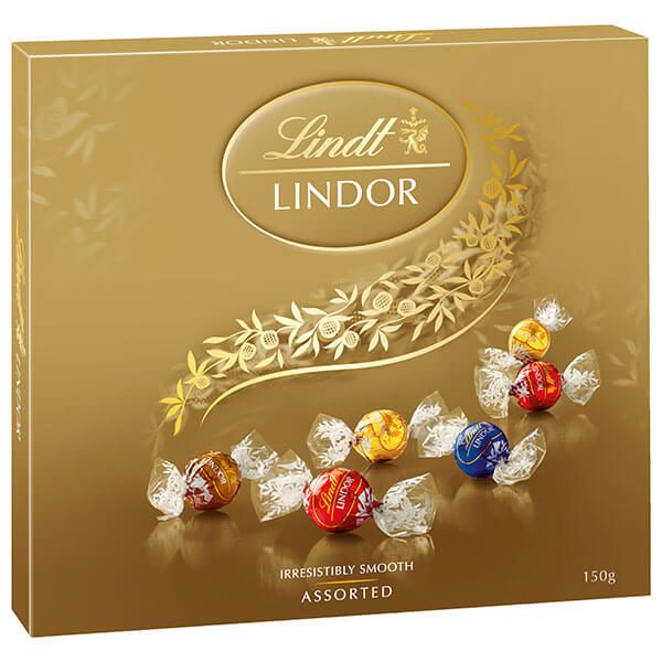 Lindt Lindor chocolate box 150g