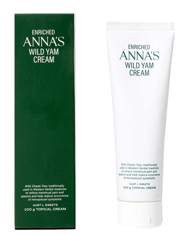 Genuine Anna Wild Yam Cream and box