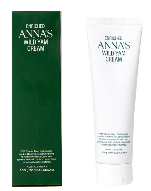 Genuine Anna Wild Yam Cream and box