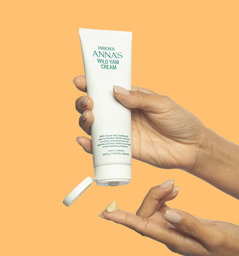 Organic wellness gift for mums and menopausal women Anna Wild Yam Cream