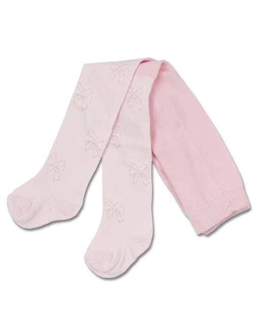 Baby Girl Bow Patterned Tights