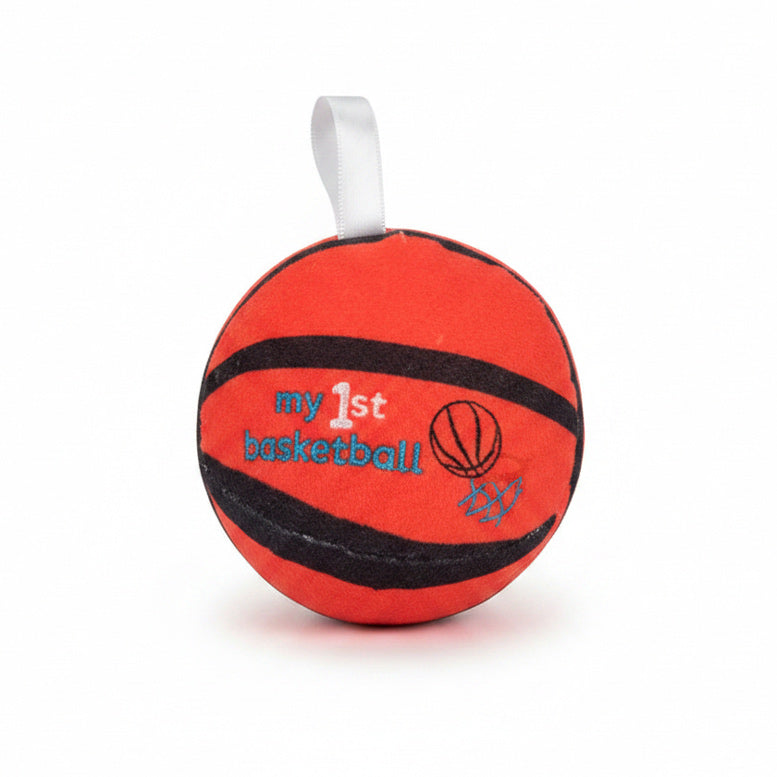Basketball soft ball on a white background