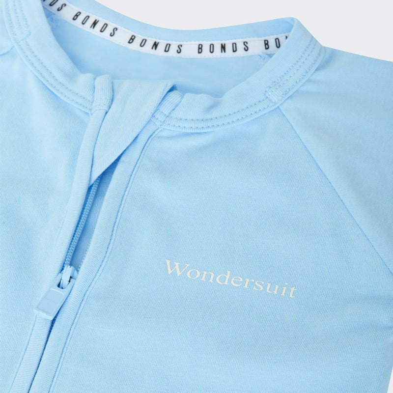 Bonds cotton baby Zip Wondersuit with two-way zip