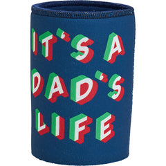 Dad's Life Stubby Can Cooler
