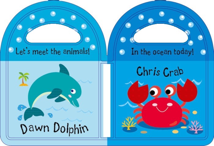 Ocean Friends Bath Book