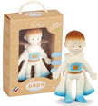 Papo Baby toy figure with gradient outfit and packaging
