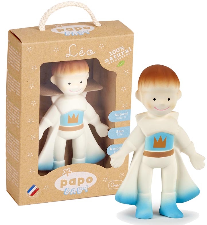 Papo Baby toy figure with gradient outfit and packaging