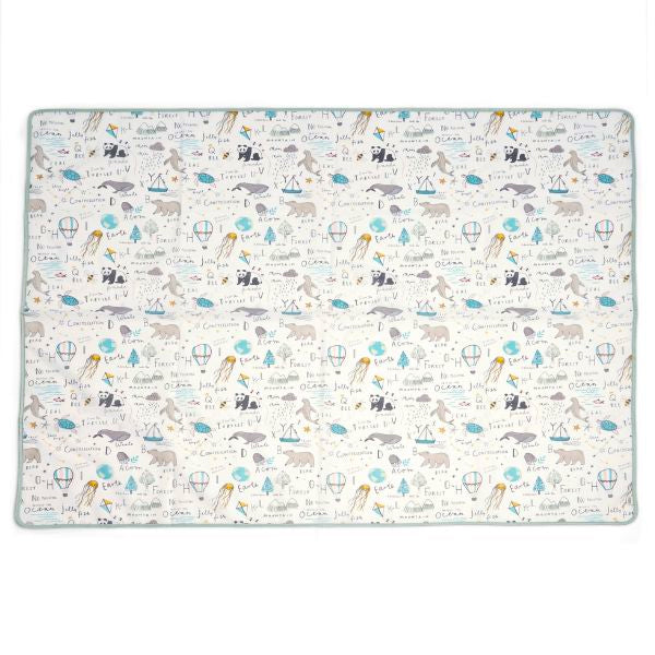 Mamas & Papas Happy Planet Splash Mat on a white background