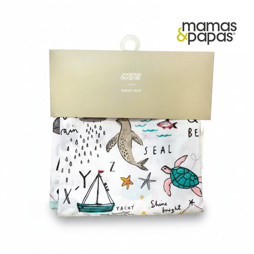 Mamas & Papas Happy Planet Splash Mat for baby mealtimes
