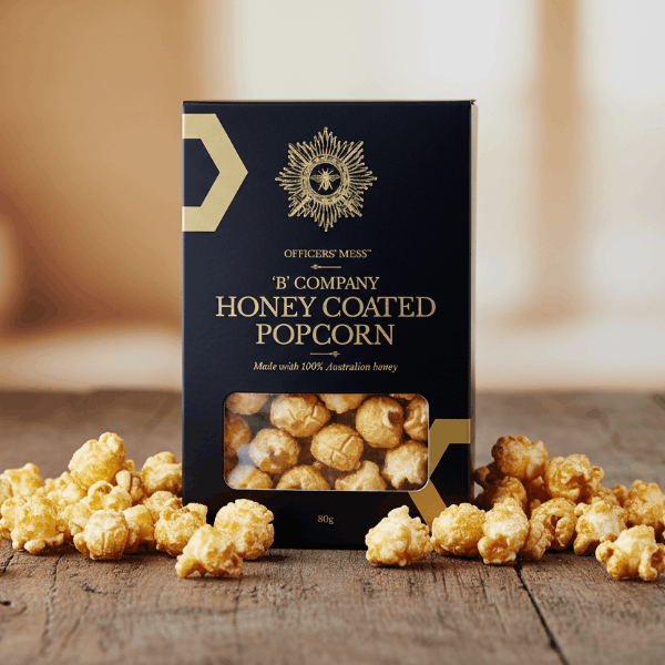 popcorn in box and on the table