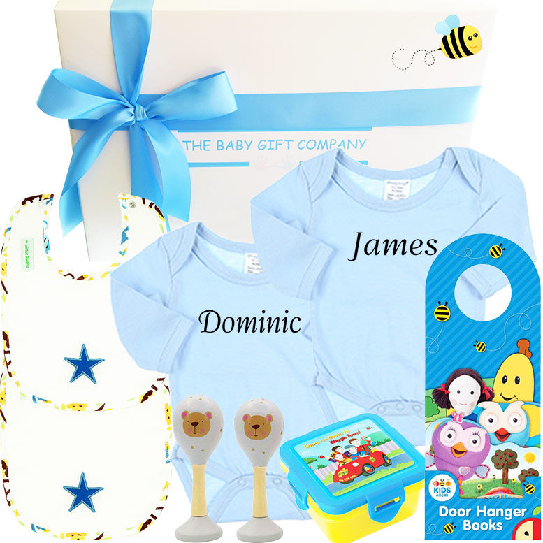 boys gift set with book and clothes