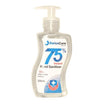 SwissCare 75% instant hand sanitizer bottle on a white background