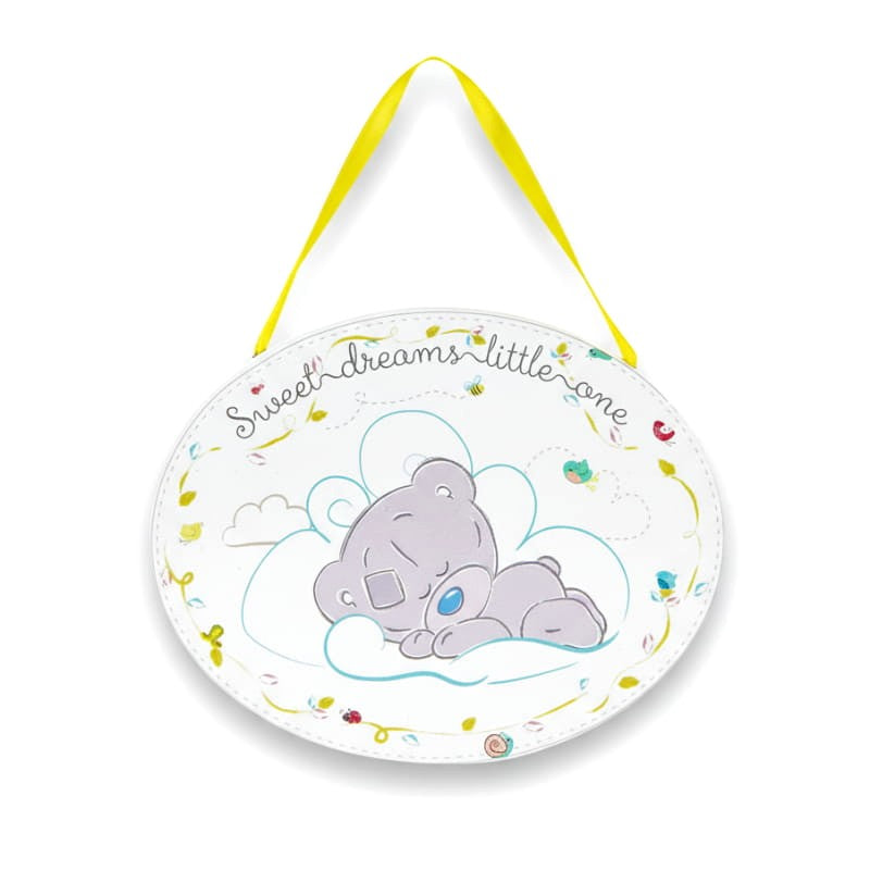 tiny tatty teddy plaque nursery wall decor for baby