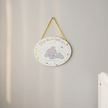 tiny tatty teddy plaque on nursery wall decor