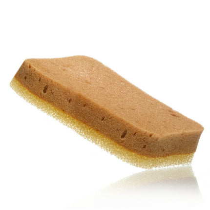 Toast shaped bath sponge 