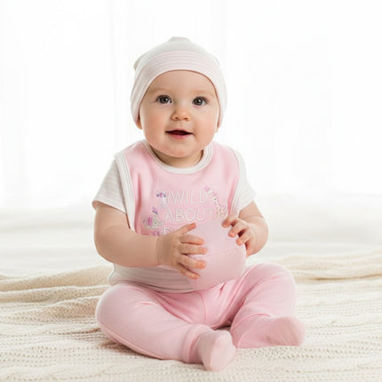 Wild about Daddy outfit on baby