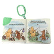 Winnie the Pooh Baby soft book with Pooh, Tigger, Piglet and Eeyoreon a white background