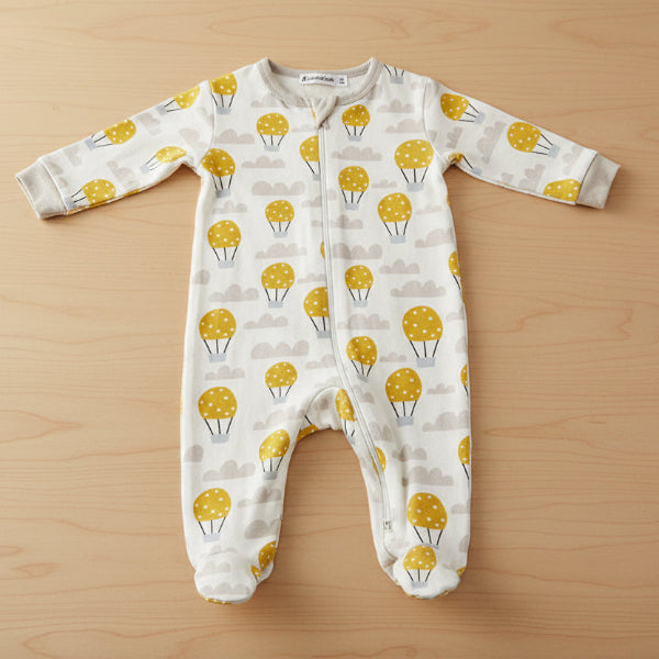 baby romper with airballoon print