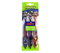 Firefly Marvel Avengers toothbrush 3 pack for children on a white background