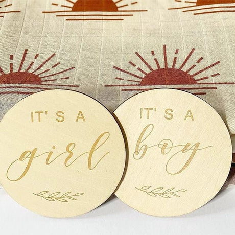 wooden baby plaques for boy and girl