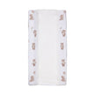 Cuddly Bear Organic Change Mat Cover on a white background