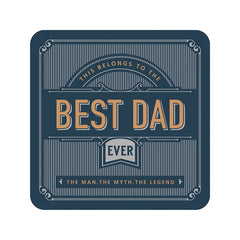 Best Dad Drink Coasters – 5 Pack