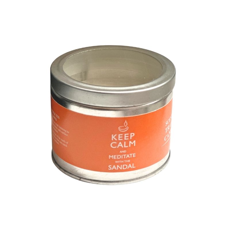 Keep Calm Scented Candle Tin