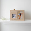 Baby Countdown Box with ultrasound photo frame on a shelf