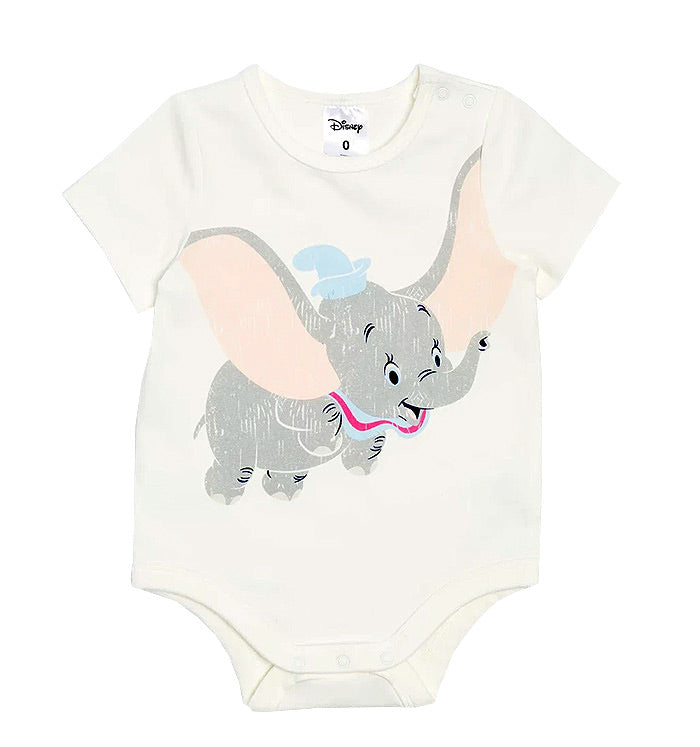 Dumbo Short Sleeve Bodysuit for baby