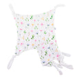 Floral cotton baby comforter set 2 pack by Emotion & Kids branding on a white background