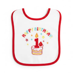 Happy Birthday Baby Bib