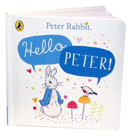 Hello Peter book with peter rabbit
