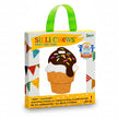 Ice Cream Silicone Teether Toy in packaging 