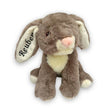 grey custom name bunny