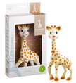 Beautifully packaged in a Sophie the Giraffe gift box and toy