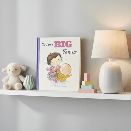You're a big sister book on shelf