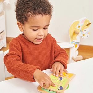Books support the child's development of critical thinking