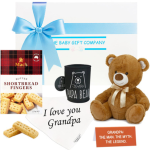 Special grandparent announcement gift box