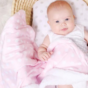Blankets are a perfect keepsake for a baptism