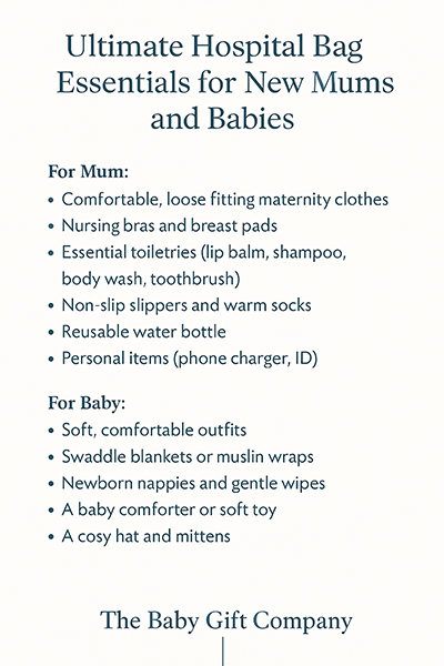 What to Pack in Your Maternity Hospital Bag