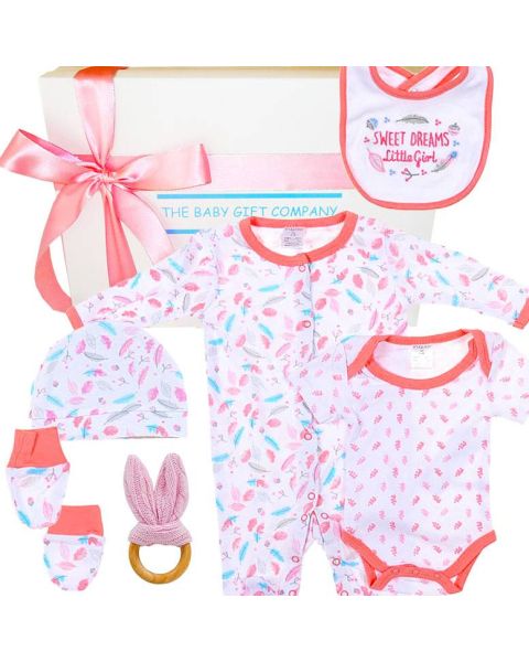 Pretty in Pink Baby Girl Gift Box