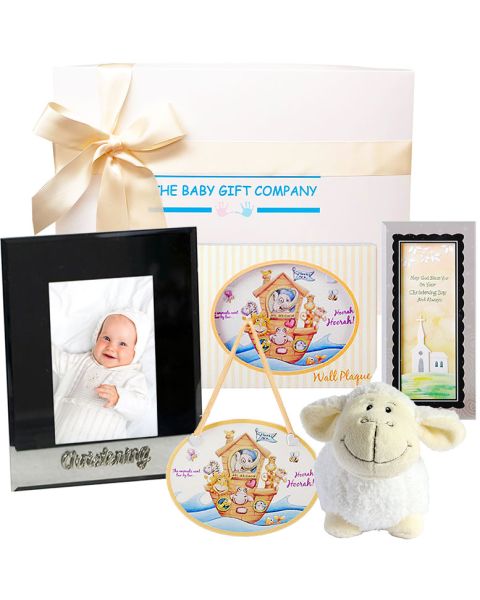 Christening baby gift box