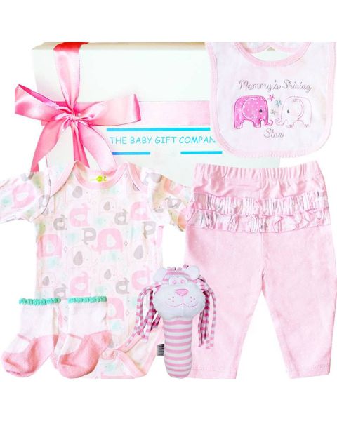 Hush Little Baby Girl Gift Box