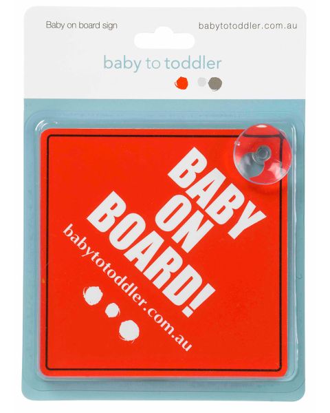 Baby On Board Sign by Goldbug