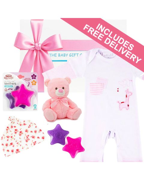 Big Softie Baby Girl Gift Hamper - Free Delivery