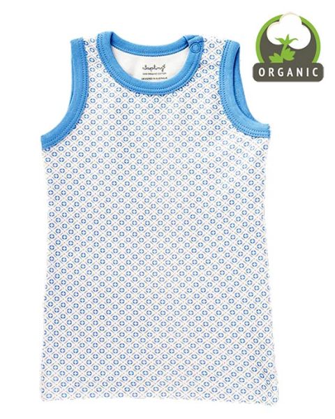Little Boy Blue Baby Vest