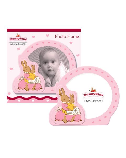 Royal Doulton Bunnykins Pink Photo Frame