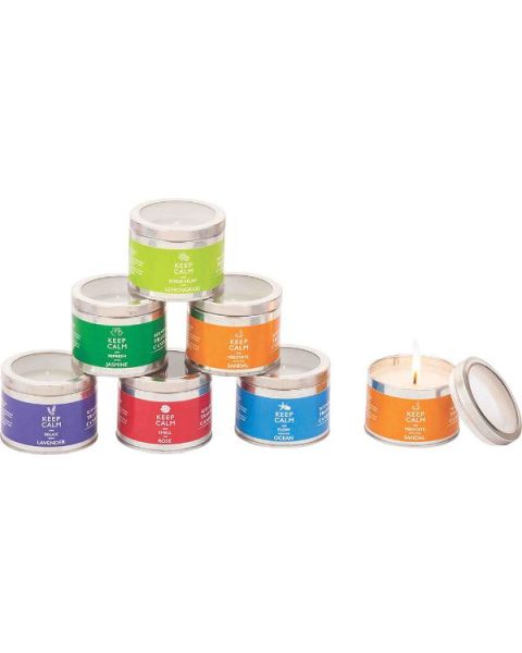 Keep Calm Scented Candle Tin, Luxury Mum Gift