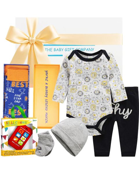 Daddy & Me Baby Gift Box - Celebrate Dad with a Fun and Heartfelt Gift